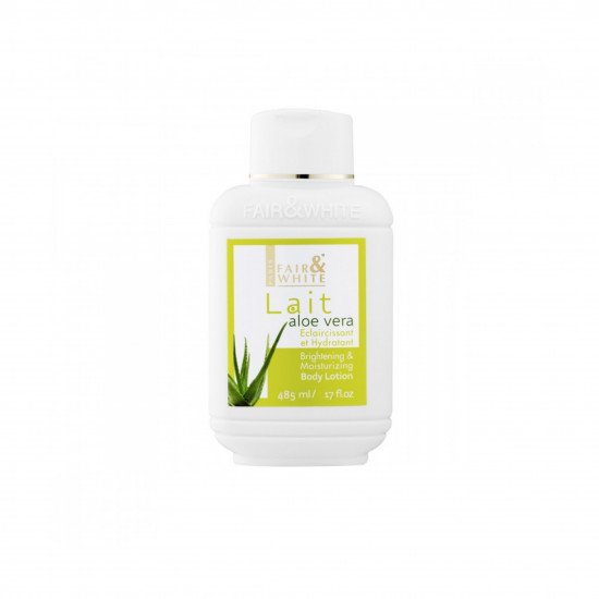 لوشن الترطيب والتفتيح بالصبار من فير اند وايت - 500 مل 