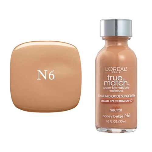L'Oreal Paris True Match Foundation 30ml - N6
