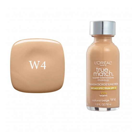 كريم اساس ترو ماتش من لوريال باريس 30مل - W4 كريم اساس ترو ماتش من لوريال باريس 30مل - W4