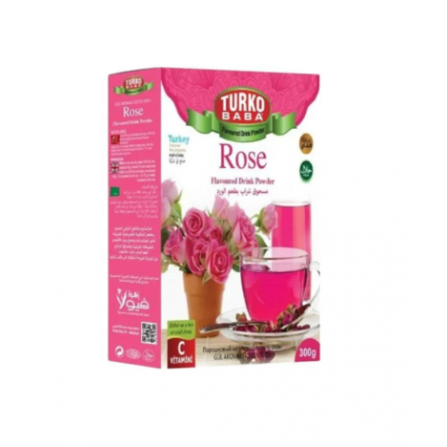 مسحوق شراب بطعم الورد _300 جرا م زهرة فيولا 