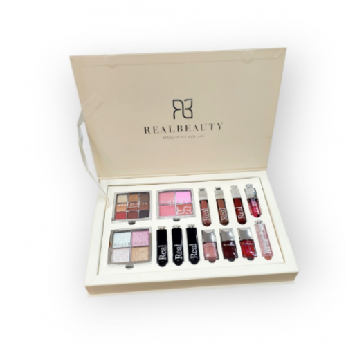 طقم مكياج ريل بيوتي_14 قطعه 