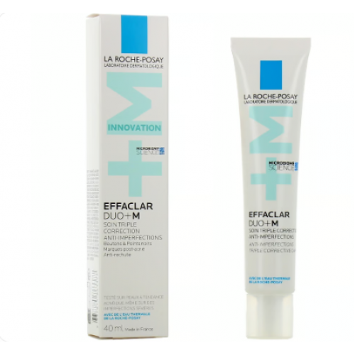 لاروش بوزيه - إيفاكلار دوو +أم كريم مصحح لعيوب البشرة 40 مل