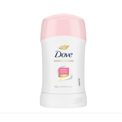 ستيك مزيل العرق ايفن تون المضاد للتعرق من دوف، 40 جرام ستيك مزيل العرق ايفن تون المضاد للتعرق من دوف، 40 جرام