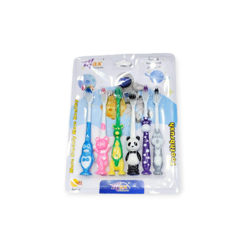 طقم فرش اسنان اطفال - 6حبات