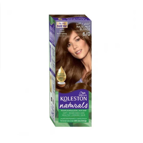 Koleston natural hair dye 50 ml 6/0 dark blonde