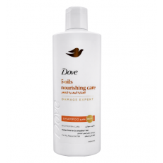 دوف شامبو الزيوت المغذية للعناية بالشعر الجاف والمتطاير - 590 مل
