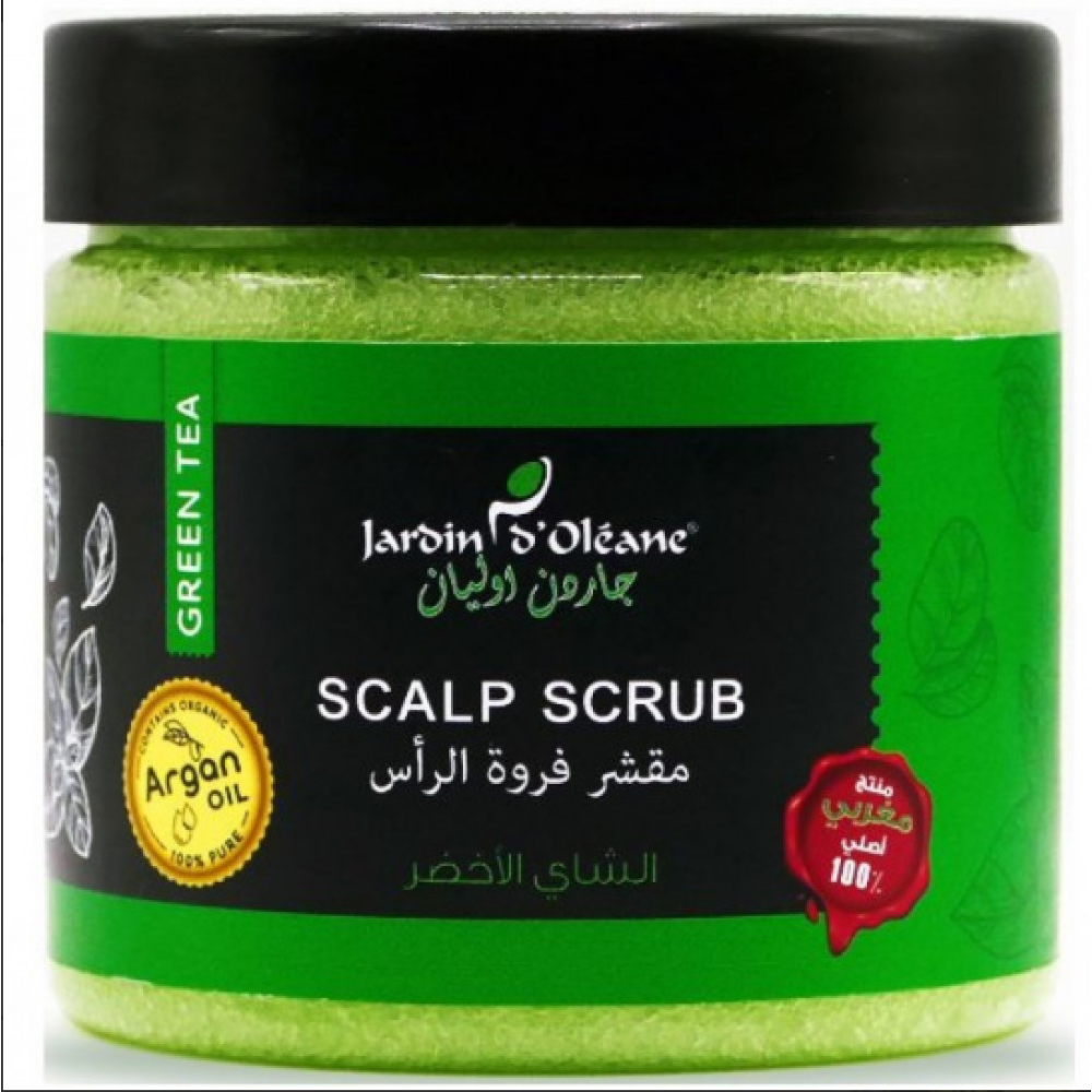جاردن اوليان - مقشر فروة الرأس بالشاي الاخضر 250غ