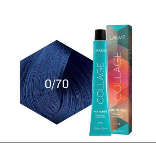 صبغة شعر لاكمي مصحح ازرق 0/70 - 60مل