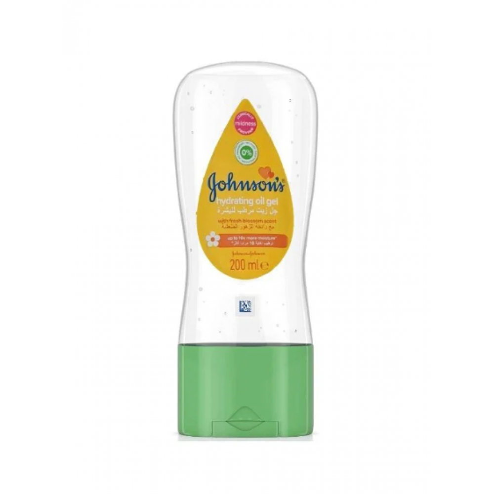 جونسون - جل زيت مرطب برائحة الزهور المنعشة - 200 مل