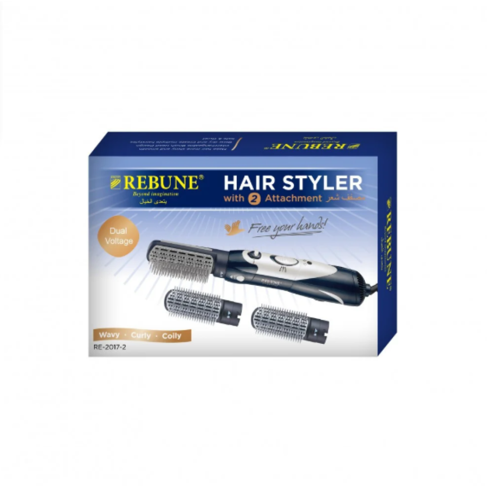 استشوار ريبون 2 قطعه 1000 واط RE-2017-2