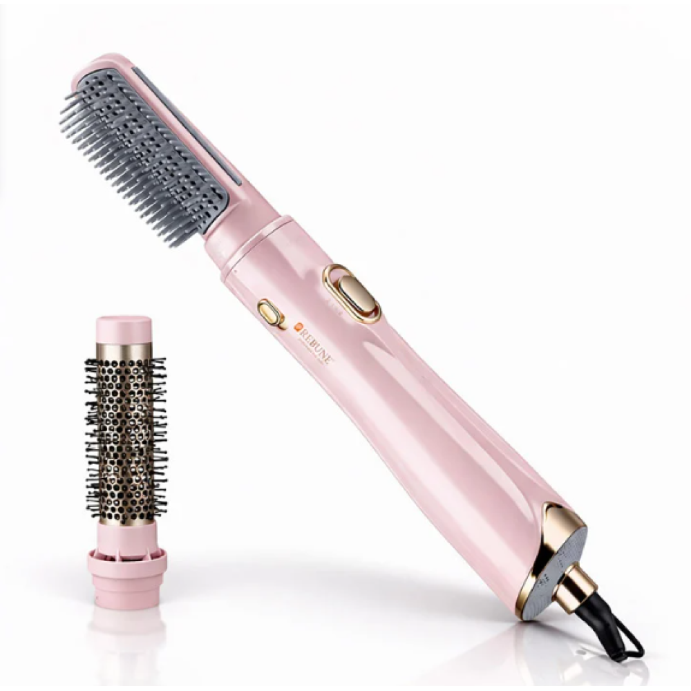 ريبون استشوار شعر بمستويان حرارة - 1200 واط - وردي - RE-2207-2