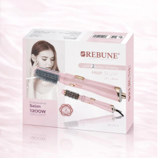 ريبون استشوار شعر بمستويان حرارة - 1200 واط - وردي - RE-2207-2