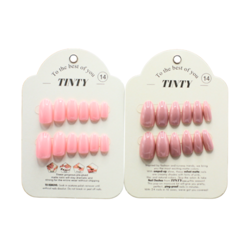 Tenty Press-on Artificial Nails – No. 14