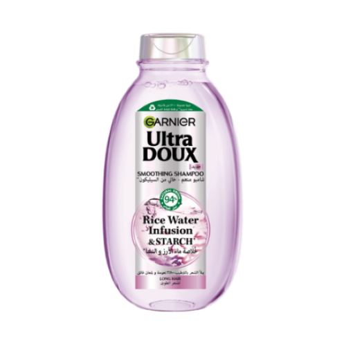 Garnier Ultra Doux Rice Water & Starch Shampoo 400ml
