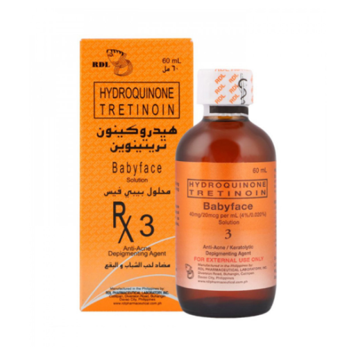 Baby Face Rx3 Solution