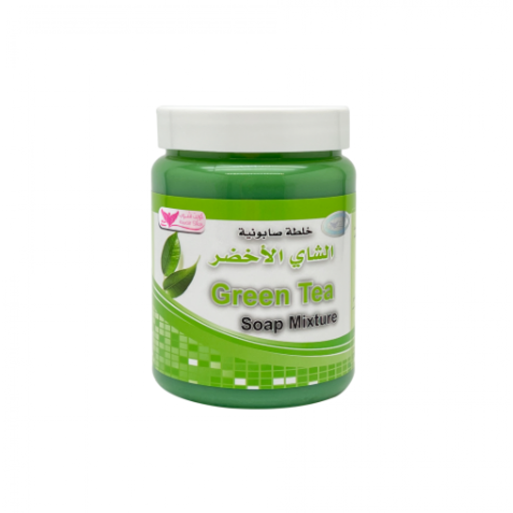 خلطة صابونية بالشاي الاخضر كويت شوب 500 غرام