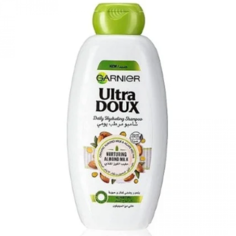 شامبو غارنيه مرطب يومي 400 ملي كل انواع الشعر حليب اللوز المغذي شامبو غارنيه مرطب يومي 400 ملي كل انواع الشعر حليب اللوز المغذي
