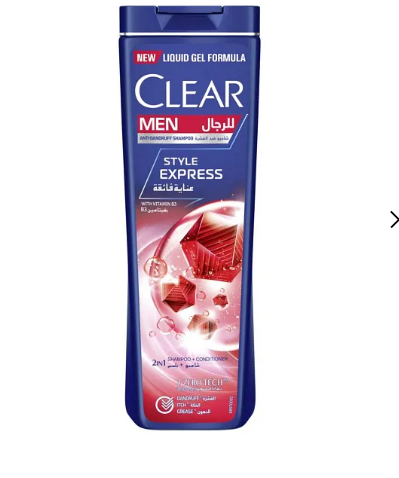 كلير شامبو ضد القشره 2 في1 عناية فائقه للرجال - 200مل