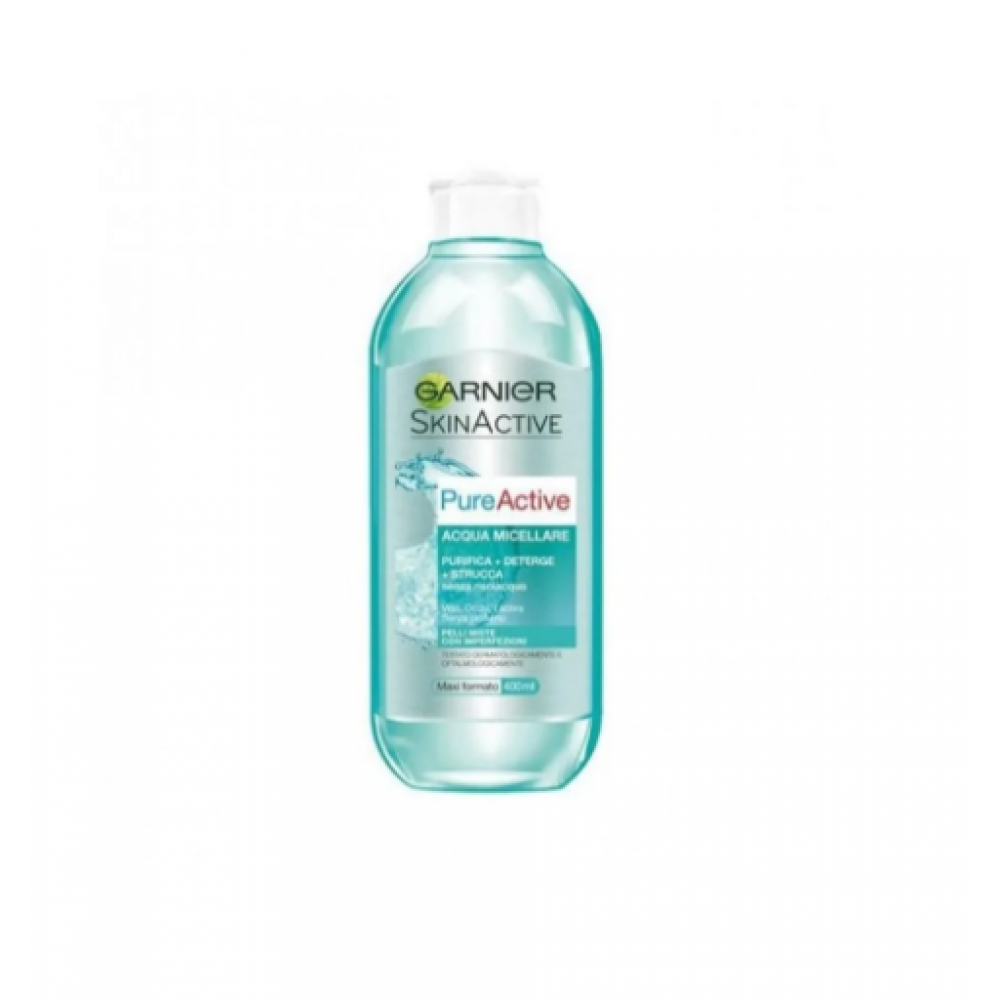 مزيل مكياج ماء ميسيلار بيور أكتيف من غارنييه – 400 مل