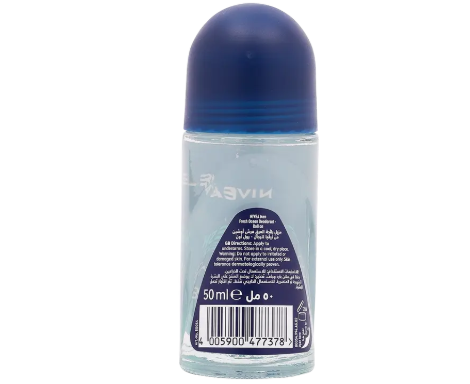 نيفيا مزيل عرق رول رجالي فرش اوشن 50 مل نيفيا مزيل عرق رول رجالي فرش اوشن 50 مل