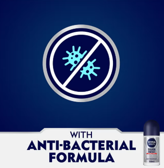 مزيل عرق بلية دوارة سيلفر بروتيكت للرجال 50ملليلتر مزيل عرق بلية دوارة سيلفر بروتيكت للرجال 50ملليلتر