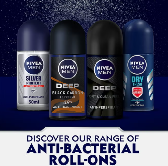 مزيل عرق بلية دوارة سيلفر بروتيكت للرجال 50ملليلتر مزيل عرق بلية دوارة سيلفر بروتيكت للرجال 50ملليلتر