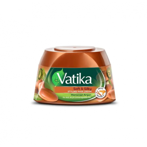 فاتيكا كريم تصفيف الشعر نعومة ولمعان بالأرجان المغربي للشعر الباهت والجاف - 140 مل فاتيكا كريم تصفيف الشعر نعومة ولمعان بالأرجان المغربي للشعر الباهت والجاف - 140 مل