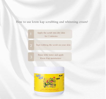 كريم كاب تقشير وتبييض الوجه والجسم - 500 جم كريم كاب تقشير وتبييض الوجه والجسم - 500 جم