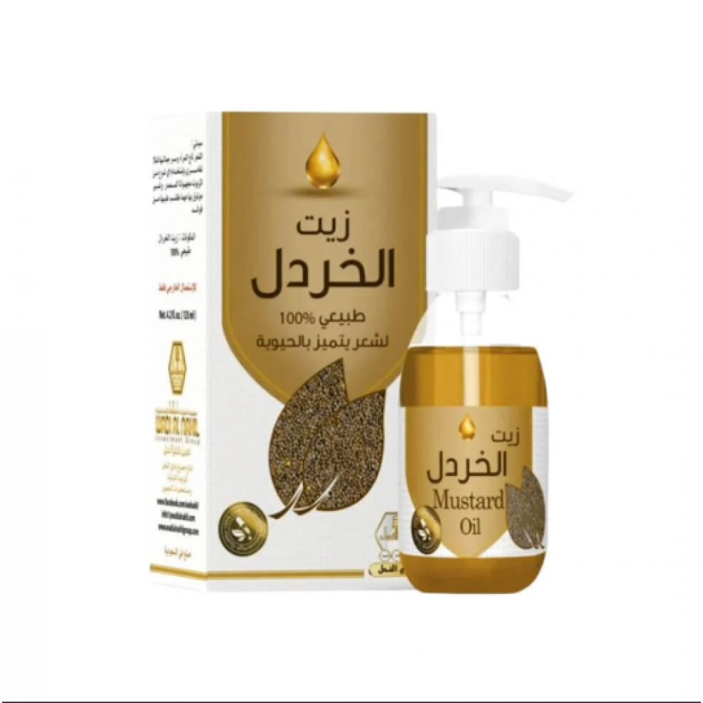 وادي النحل زيت الخردل لشعر يتميز بالحيوية 125 مل وادي النحل زيت الخردل لشعر يتميز بالحيوية 125 مل