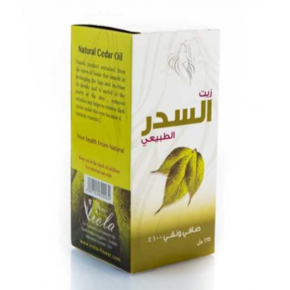 زهرة فيولا زيت السدر الطبيعي 125 مل زهرة فيولا زيت السدر الطبيعي 125 مل