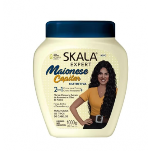 كريم معالج لشعر اسكالا 2في 1 بديل البلسم 1000 جرام كريم معالج لشعر اسكالا 2في 1 بديل البلسم 1000 جرام