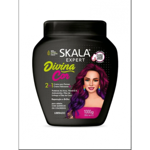 كريم ديفينا كور للشعر التالف 2×1 من سكالا , 1000 جرام كريم ديفينا كور للشعر التالف 2×1 من سكالا , 1000 جرام