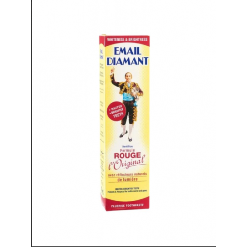 معجون اسنان احمر مبيض و مضاد للبكتيريا من ايميل ديامانت - 75 مل معجون اسنان احمر مبيض و مضاد للبكتيريا من ايميل ديامانت - 75 مل