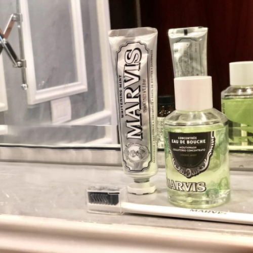  غسول الفم بنكهة النعناع القوي من مارفيس، 120 مل