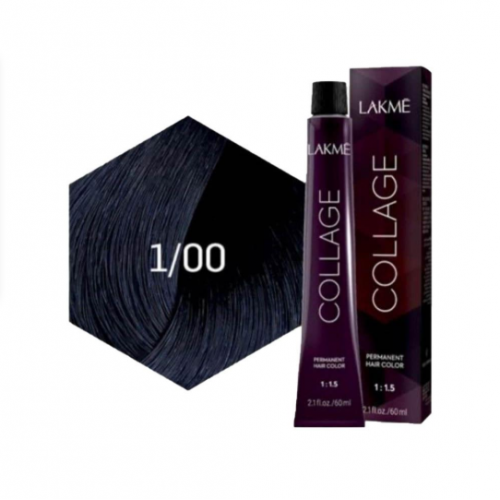 لاكمي كولاج كلير صبغة شعر - أسود 1/00 لاكمي كولاج كلير صبغة شعر - أسود 1/00