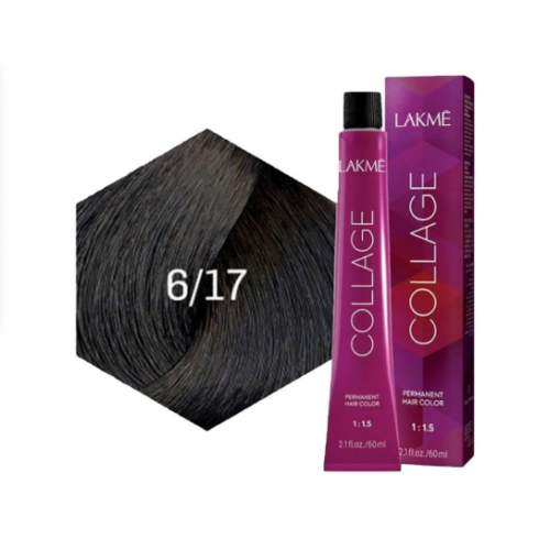لاكمي كولاج كلير صبغة شعر - اشقر رمادي غامق 6/17