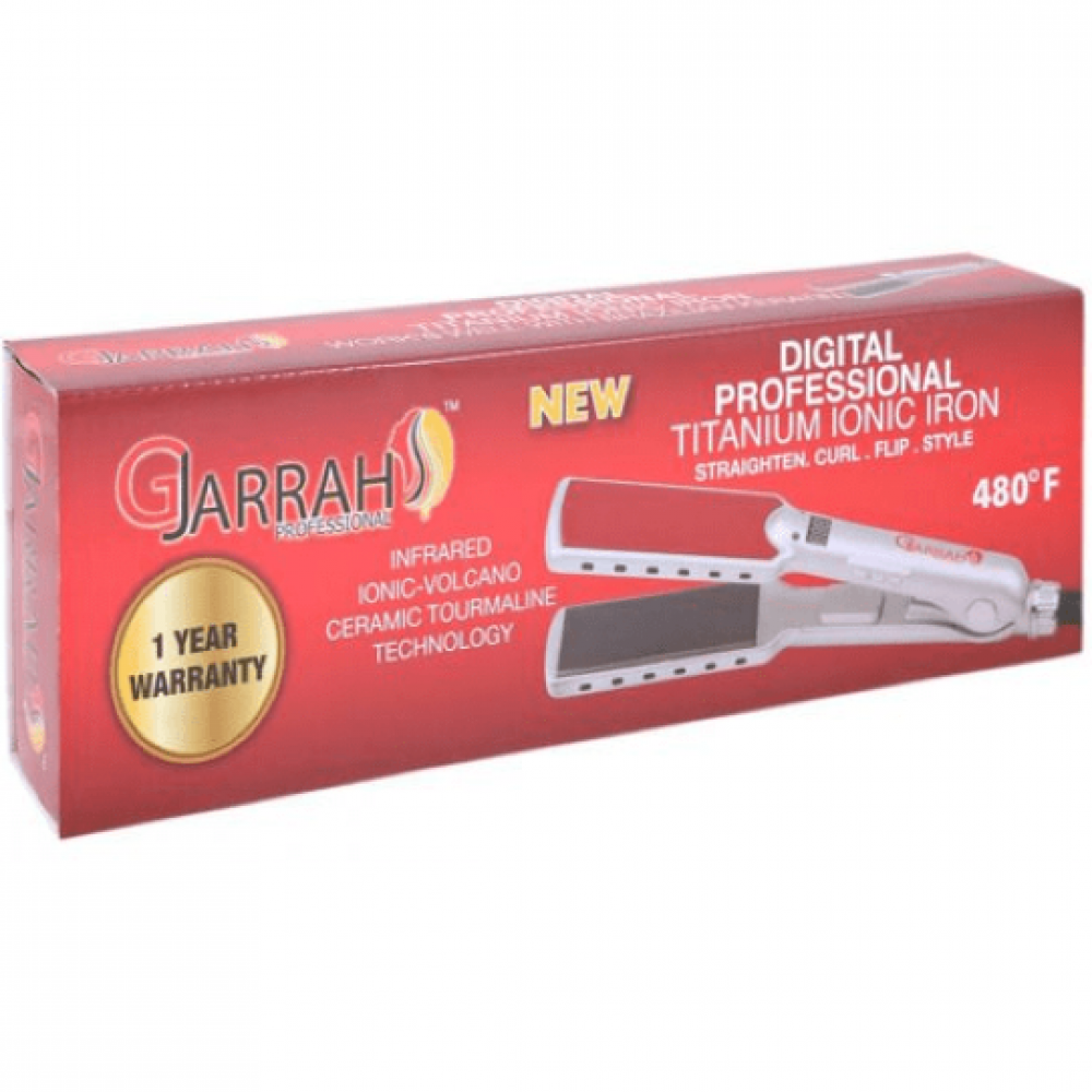 سيراميك تمليس الشعر ديجيتال بتصميم عريض من جي جراح - FL-1003