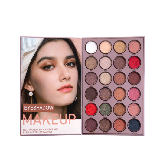 دفتر باليت كرستين 5 في 1 اظلال العيون + اضاءة + احمر خدود + احمر الشفاه + كونسيلر + تاتو الحواجب CH-K2312