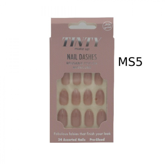 طقم اظافر تركيبه MS5 من تنتي 24قطعة