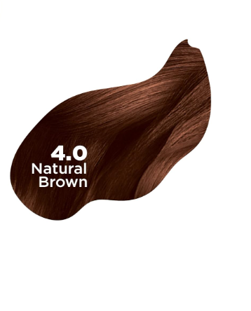  كريم صبغة شعر بتركيبة خالية من الامونيا للون غني ولامع يدوم طويلا من نيشا، مناسب لصبغ خصلات الشعر، لون بني طبيعي