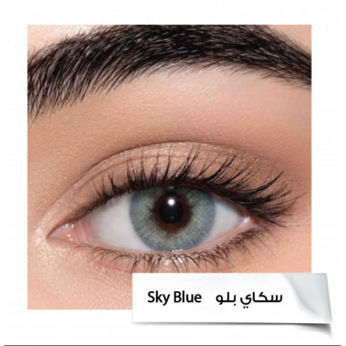 عدسات لنس مي سكاي بلو Sky Blue
