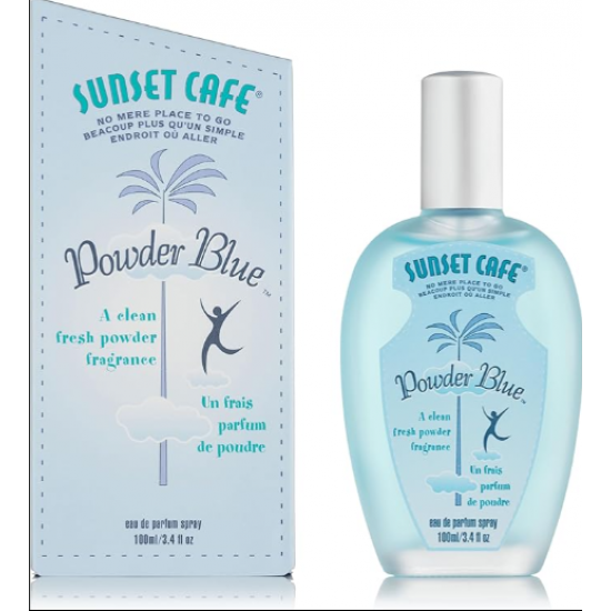 سن سيت كافيه عطر بودر بلو للأطفال - 100 مل