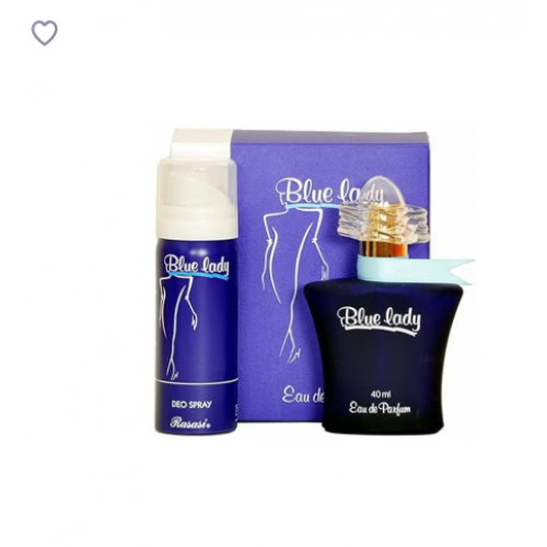 عطر بلو ليدي EDP مع بخاخ مزيل عرق مجاناً 40, 50ملي عطر بلو ليدي EDP مع بخاخ مزيل عرق مجاناً 40, 50ملي