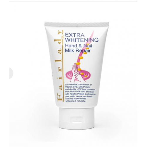 كريم العنايه اليوميه لليدين والاظافر بالحليب من فير ليدي , 100 مل كريم العنايه اليوميه لليدين والاظافر بالحليب من فير ليدي , 100 مل