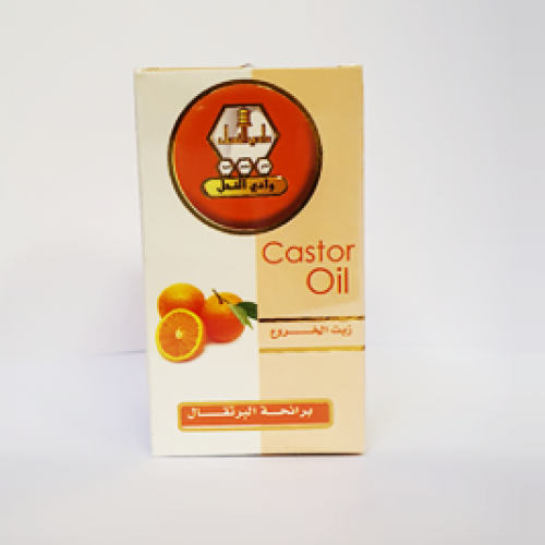 وادي النحل زيت الخروع بالبرتقال 60 مل وادي النحل زيت الخروع بالبرتقال 60 مل