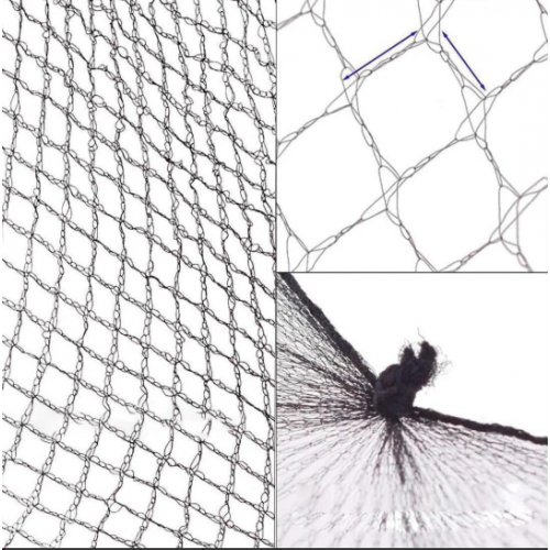 شبك شعر أسود كبير من ماكس دونا-144حبة