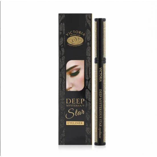 فكتوريا كحل سائل قلم  بني 