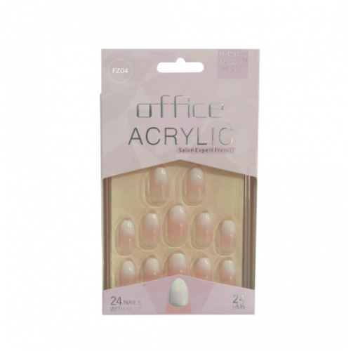 اظافر لاصقة لامعة FZ04 من اوفيس 24 قطعة