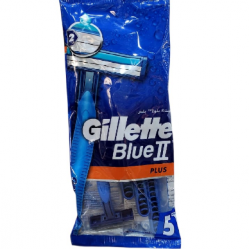 ماكينات حلاقه جيليت بلو بلس 5 قطع 