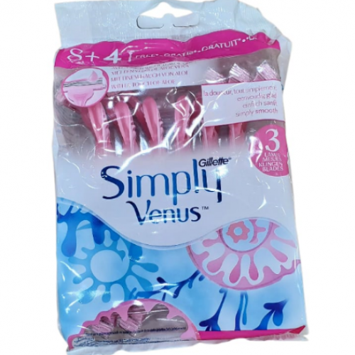 شفرات حلاقه سيمبلي 8+4 موديل :3